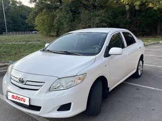 2008 Toyota Corolla AMT X (E140, E150), белый, 650000 рублей, вид 1