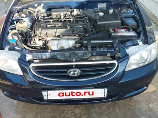 2008 Hyundai Accent ТагАЗ II, синий, 515000 рублей, вид 3