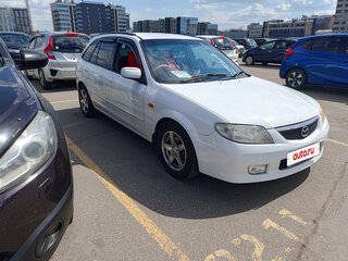 2003 Mazda Familia S-Familia S-Wagon VIII (BJ), белый, 470000 рублей, вид 3