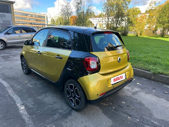2018 Smart Forfour II, жёлтый, 1330000 рублей - вид 3