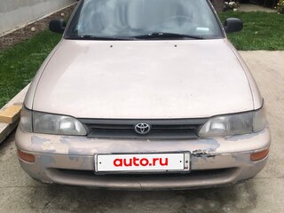 1995 Toyota Corolla VII (E100), серый, 350000 рублей, вид 1