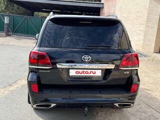 2014 Toyota Land Cruiser 200 Series Рестайлинг 1, чёрный, 3750000 рублей, вид 3