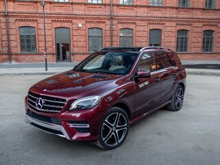 2013 Mercedes-Benz M-Класс 500 III (W166), красный, 2350000 рублей, вид 1