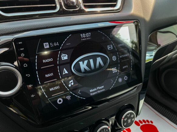 2017 Kia Rio III Рестайлинг, серый - вид 17