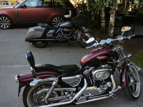 2001 Harley-Davidson Sportster 1200, красный, 420000 рублей, вид 5