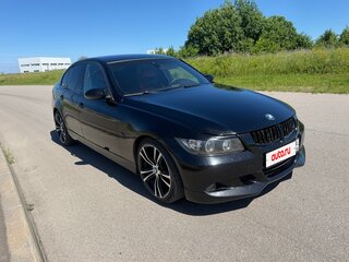 2008 BMW 3 серии 325i V (E90/E91/E92/E93) Рестайлинг, чёрный, 900000 рублей, вид 3