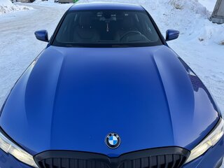 2020 BMW 3 серии 330d xDrive VII (G2x), синий, 4200000 рублей, вид 4