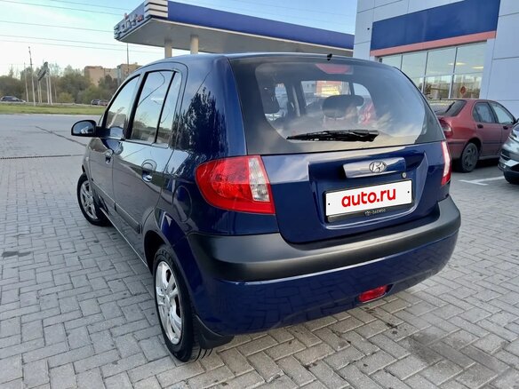 2008 Hyundai Getz I Рестайлинг, синий - вид 9