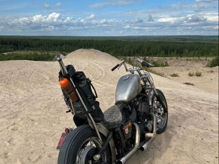 1996 Yamaha XVS400 Drag Star, чёрный, 450000 рублей, вид 4
