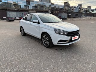 2018 Lada (ВАЗ) Vesta I, белый, 780000 рублей, вид 2