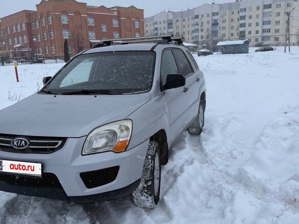 2009 Kia Sportage II Рестайлинг, серебристый, 735000 рублей - вид 5
