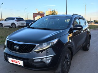 2014 Kia Sportage III Рестайлинг, чёрный, 1510000 рублей, вид 1
