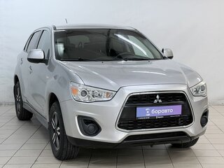 2014 Mitsubishi ASX I Рестайлинг, серебристый, 1340000 рублей, вид 2