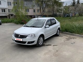 2011 Renault Logan I Рестайлинг, белый, 450000 рублей, вид 1