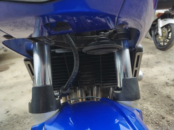 2004 Honda CB 600F Hornet, синий, 340000 рублей - вид 19