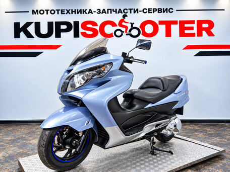 2008 Suzuki Burgman (SkyWave) 250, голубой, 219000 рублей, вид 1