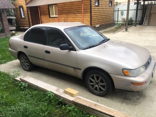 1995 Toyota Corolla VII (E100), серый, 350000 рублей, вид 2