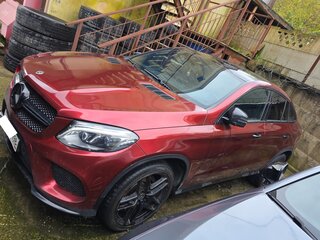 2018 Mercedes-Benz GLE Coupe 350 d I (C292), красный, 2850000 рублей, вид 2