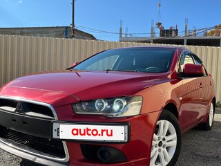 2011 Mitsubishi Lancer X Рестайлинг, красный, 670000 рублей, вид 1