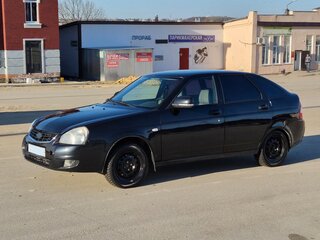 2008 Lada (ВАЗ) Priora I, чёрный, 390000 рублей, вид 1