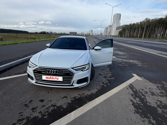 2020 Audi A6 45 TDI V (C8), белый, 4950000 рублей - вид 2