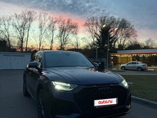 2021 Audi Q5 45 TFSI II (FY) Рестайлинг, синий, 2650000 рублей, вид 1