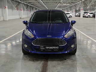 2016 Ford Fiesta Mk6 Рестайлинг, синий, 770000 рублей, вид 2