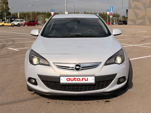 2012 Opel Astra GTC J Рестайлинг, серебристый, 998000 рублей - вид 7