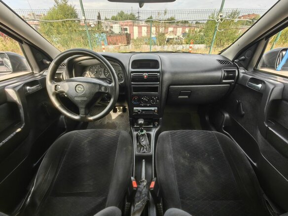2001 Opel Astra G, зелёный - вид 11