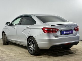 2017 Lada (ВАЗ) Vesta I, чёрный, 660000 рублей, вид 3