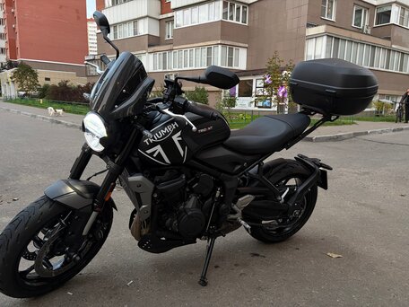 2022 Triumph Trident 660, чёрный, 930000 рублей, вид 5