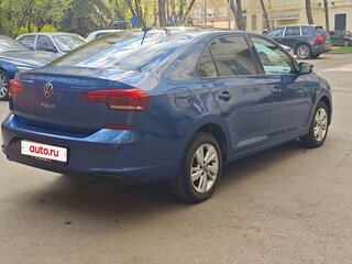 2020 Volkswagen Polo VI, синий, 1300000 рублей, вид 5