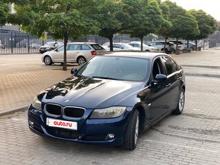 2009 BMW 3 серии 318i V (E90/E91/E92/E93) Рестайлинг, синий, 840000 рублей, вид 4