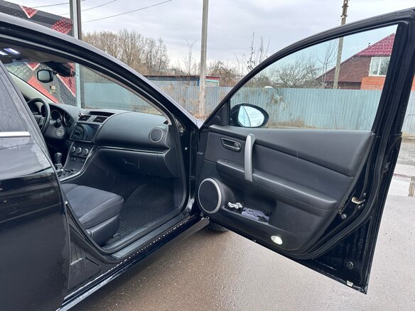 2007 Mazda 6 II (GH), чёрный, 950000 рублей - вид 8