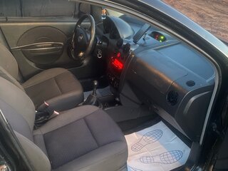 2007 Chevrolet Aveo I, чёрный, 195000 рублей, вид 4