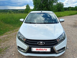 2017 Lada (ВАЗ) Vesta I, белый, 690000 рублей, вид 2