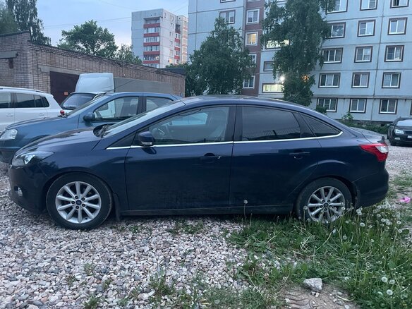 2012 Ford Focus III, синий, 680000 рублей - вид 3