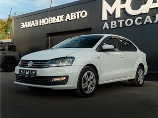2018 Volkswagen Polo V Рестайлинг, белый, 1149000 рублей, вид 1