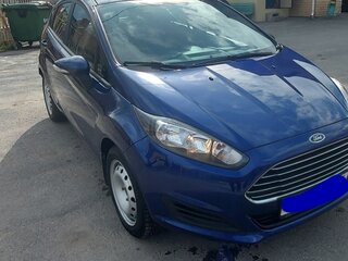 2017 Ford Fiesta Mk6 Рестайлинг, синий, 1100000 рублей, вид 3