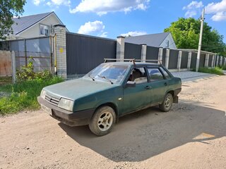 1998 Lada (ВАЗ) 21099, зелёный, 60000 рублей, вид 3