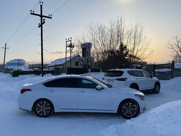 2017 Genesis G80 I, белый, 2500000 рублей - вид 14