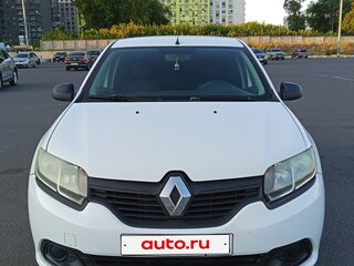 2014 Renault Logan II, белый, 420000 рублей, вид 3