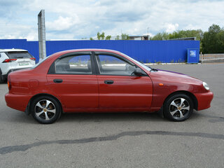 2008 Chevrolet Lanos I, красный, 99000 рублей, вид 4
