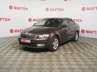 2014 Skoda Octavia III (A7), коричневый, 1198000 рублей, вид 1