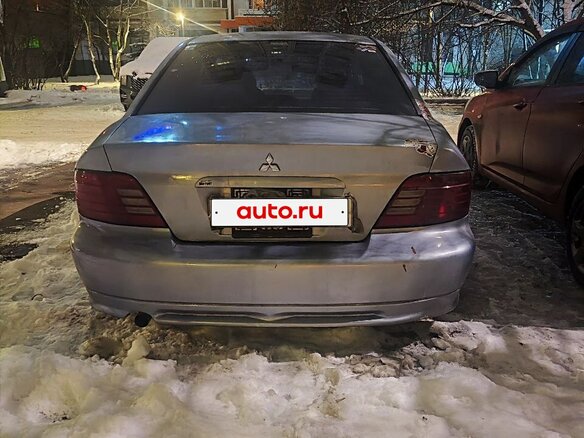 2003 Mitsubishi Galant VIII Рестайлинг, синий, 340000 рублей - вид 6