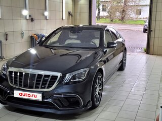 2013 Mercedes-Benz S-Класс 500 Long VI (W222, C217), чёрный, 3500000 рублей, вид 2