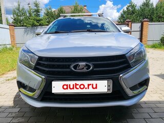 2019 Lada (ВАЗ) Vesta SW I, серый, 1150000 рублей, вид 2