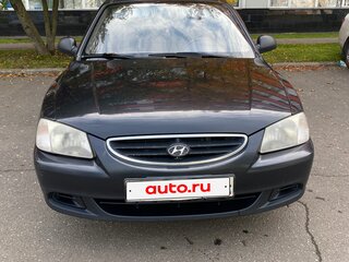2008 Hyundai Accent ТагАЗ II, чёрный, 250000 рублей, вид 3