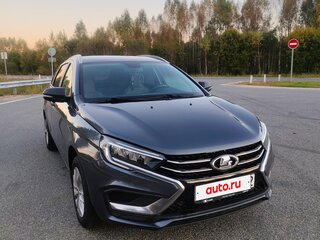 2024 Lada (ВАЗ) Vesta SW I Рестайлинг (NG), серый, 1350000 рублей, вид 2