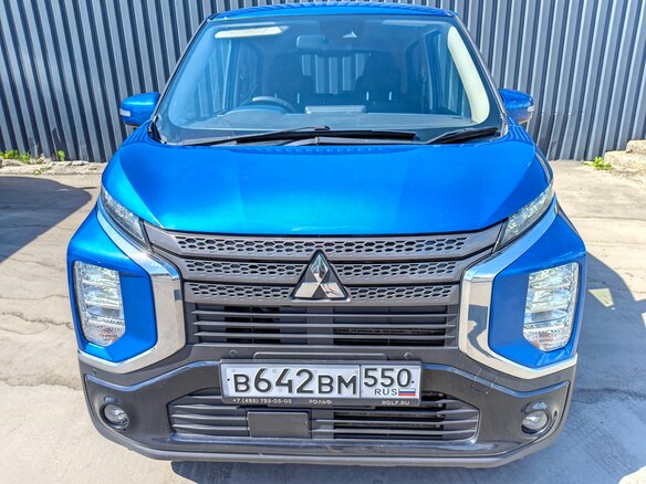 2019 Mitsubishi eK X I, синий - вид 1